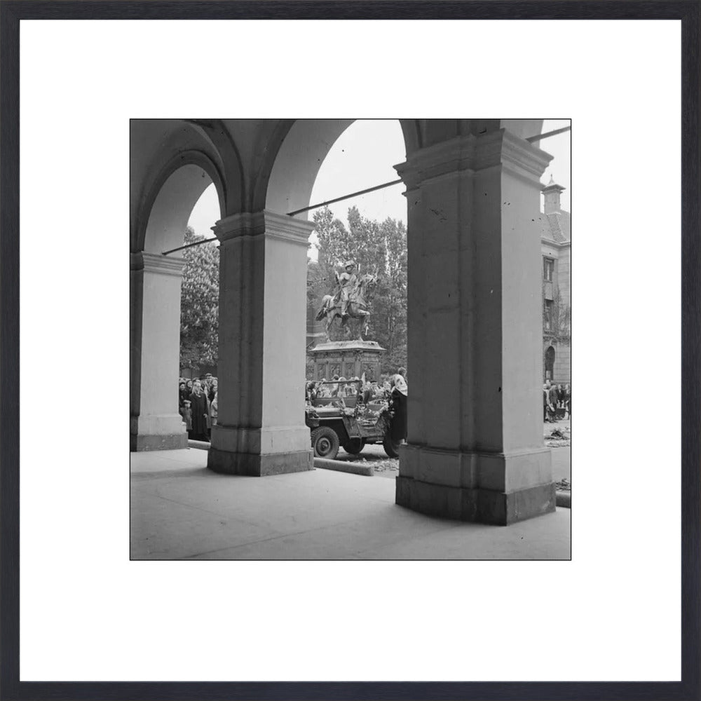 De bevrijding bij Paleis Noordeinde - 1945