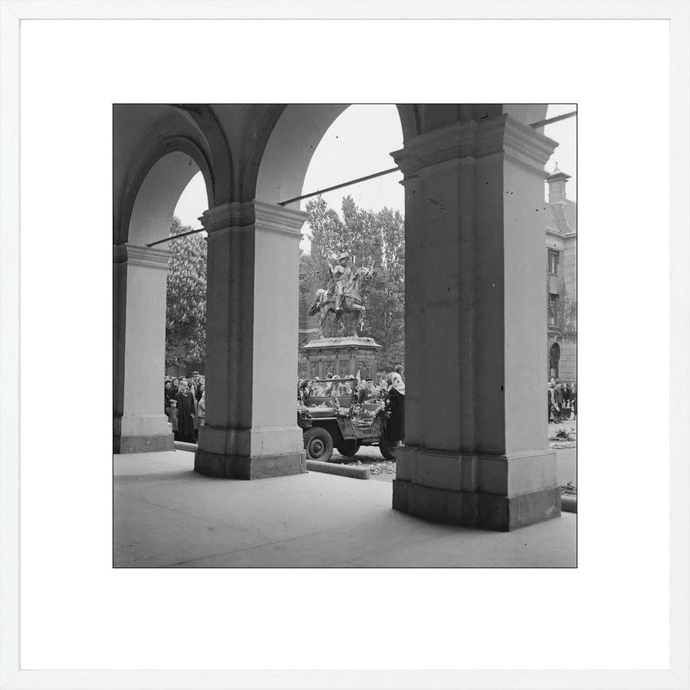 De bevrijding bij Paleis Noordeinde - 1945