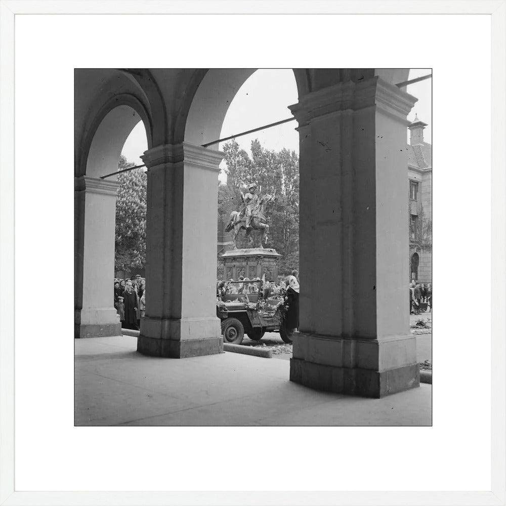 De bevrijding bij Paleis Noordeinde - 1945