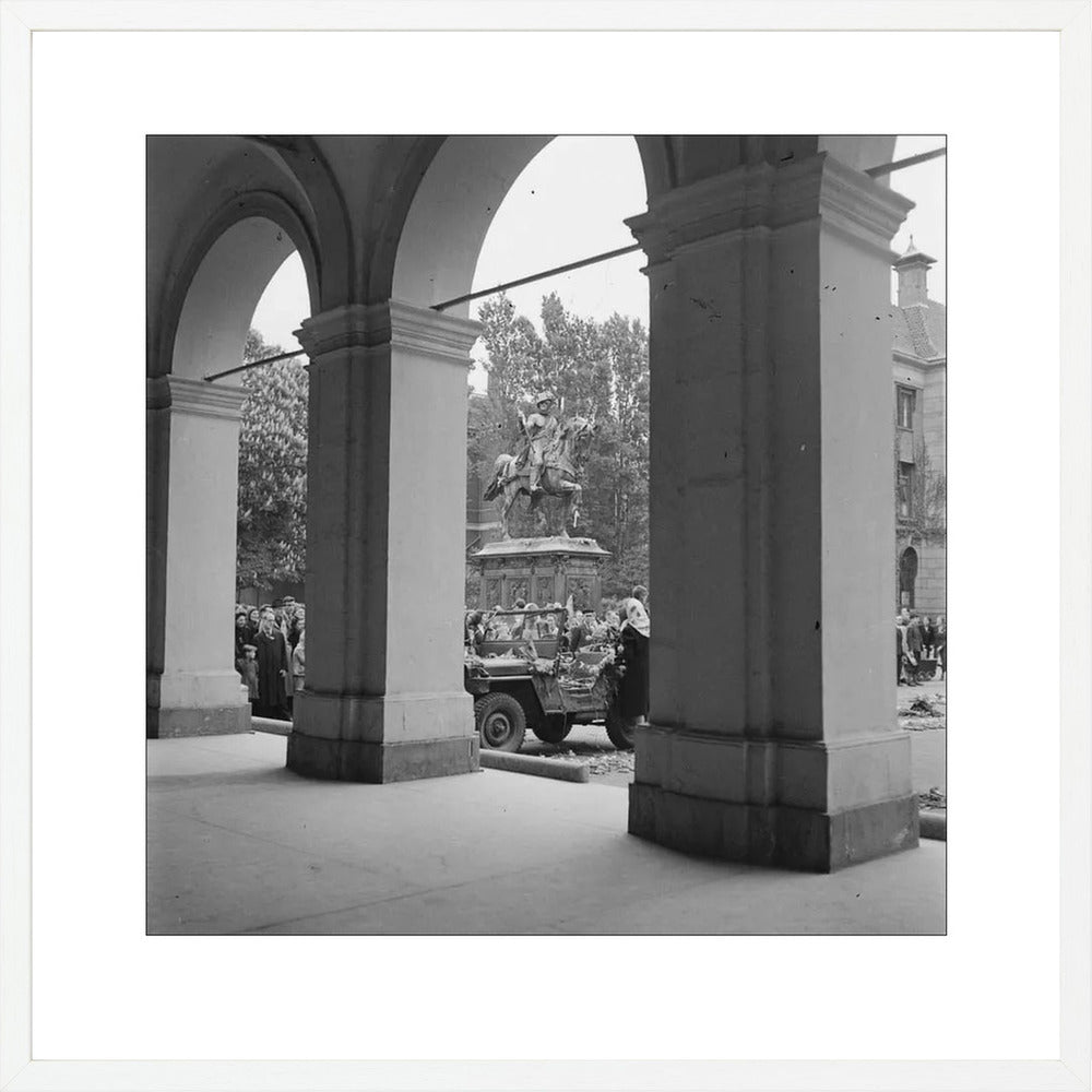 De bevrijding bij Paleis Noordeinde - 1945