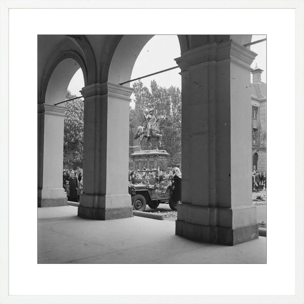 De bevrijding bij Paleis Noordeinde - 1945