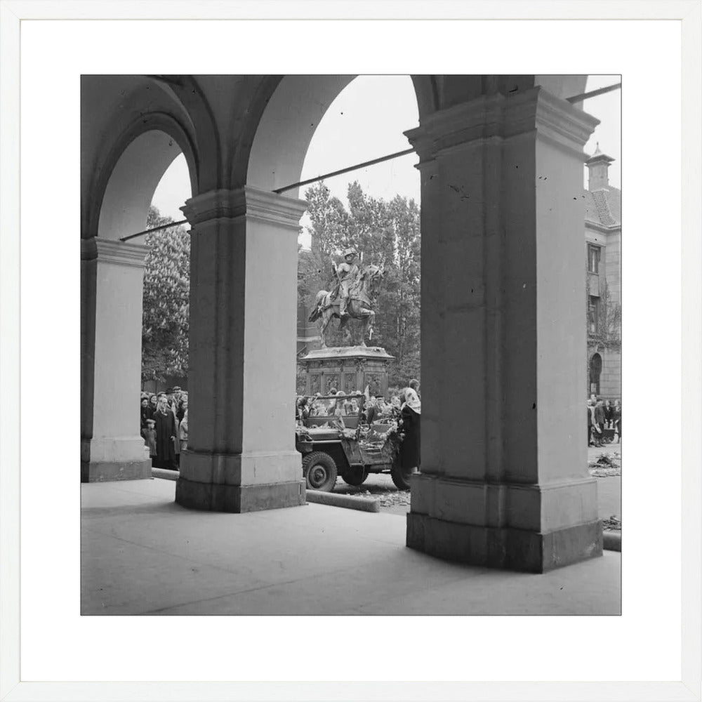 De bevrijding bij Paleis Noordeinde - 1945