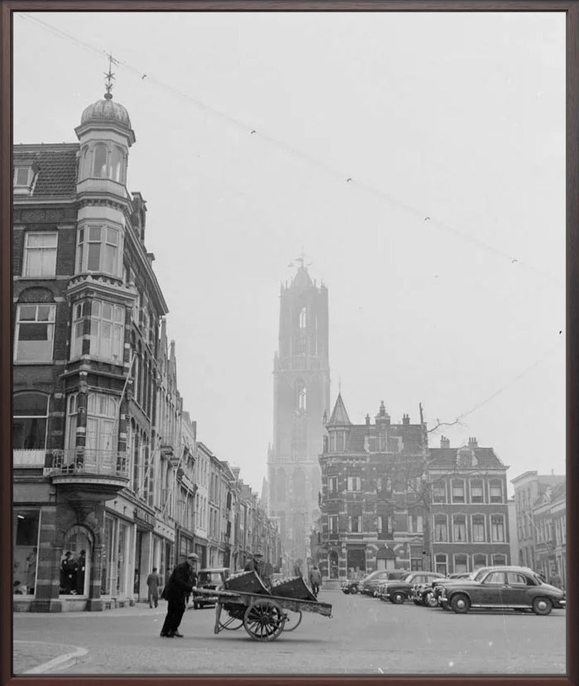 De Mariaplaats met de Domtoren - 1954