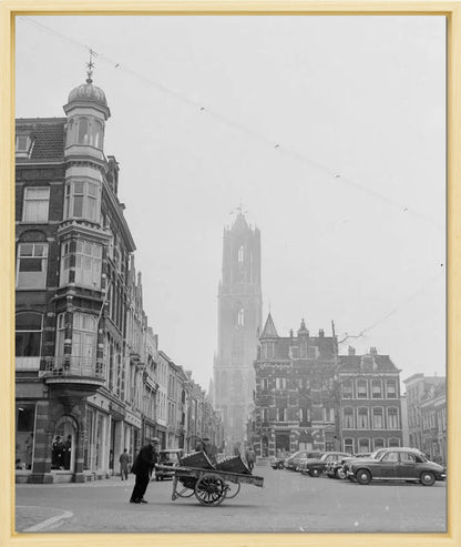 De Mariaplaats met de Domtoren - 1954