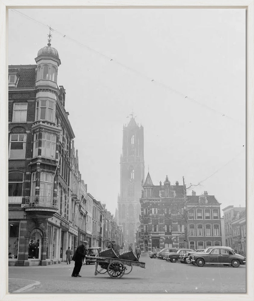 De Mariaplaats met de Domtoren - 1954