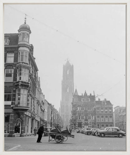 De Mariaplaats met de Domtoren - 1954