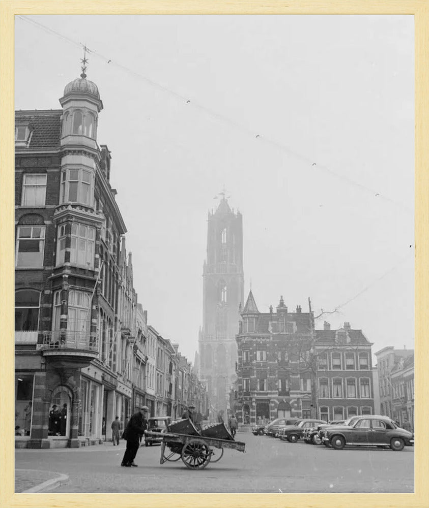 De Mariaplaats met de Domtoren - 1954