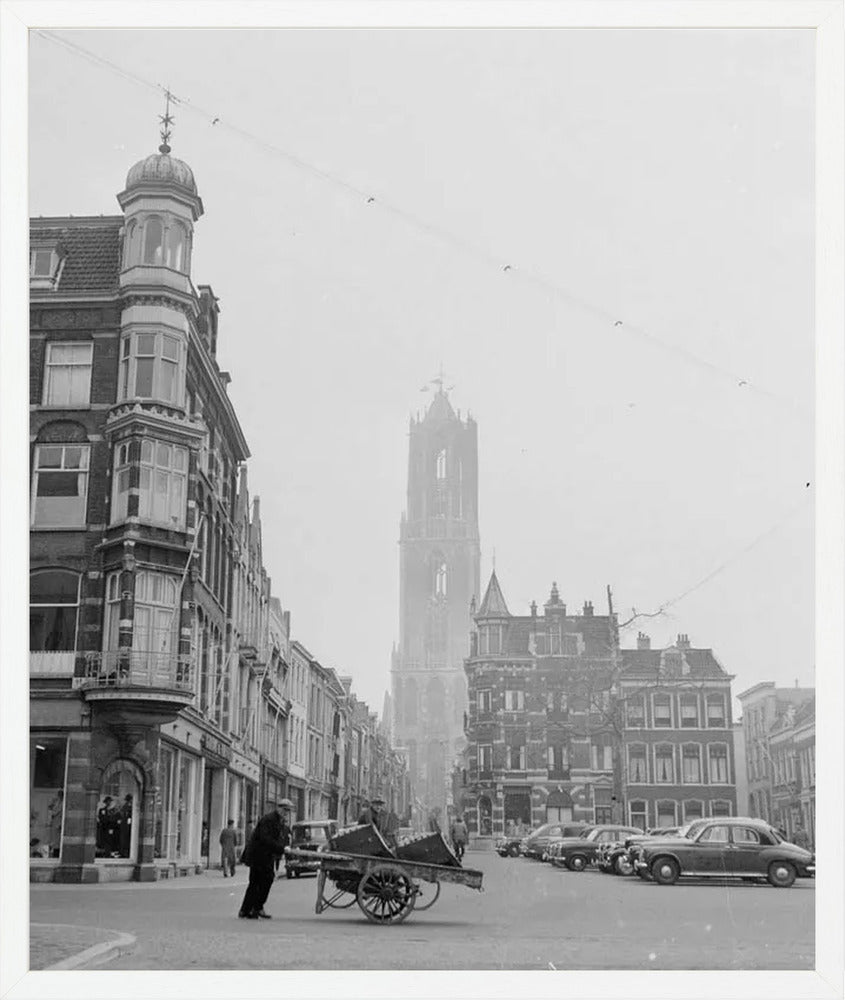 De Mariaplaats met de Domtoren - 1954