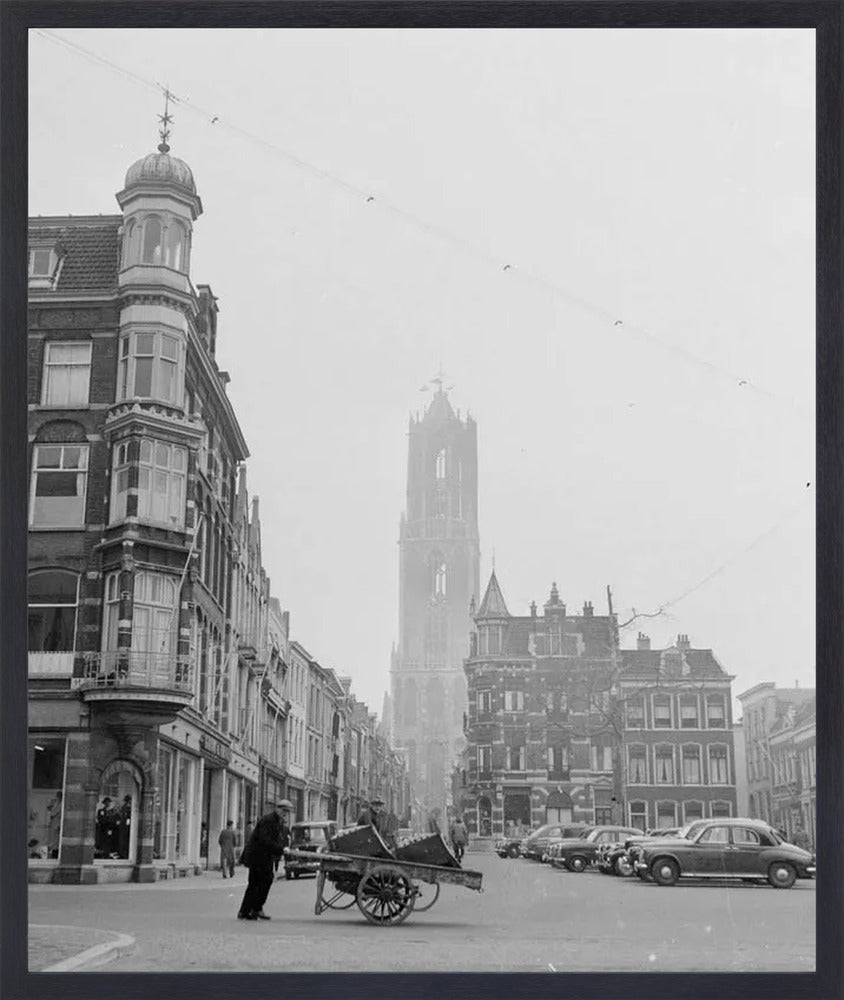 De Mariaplaats met de Domtoren - 1954