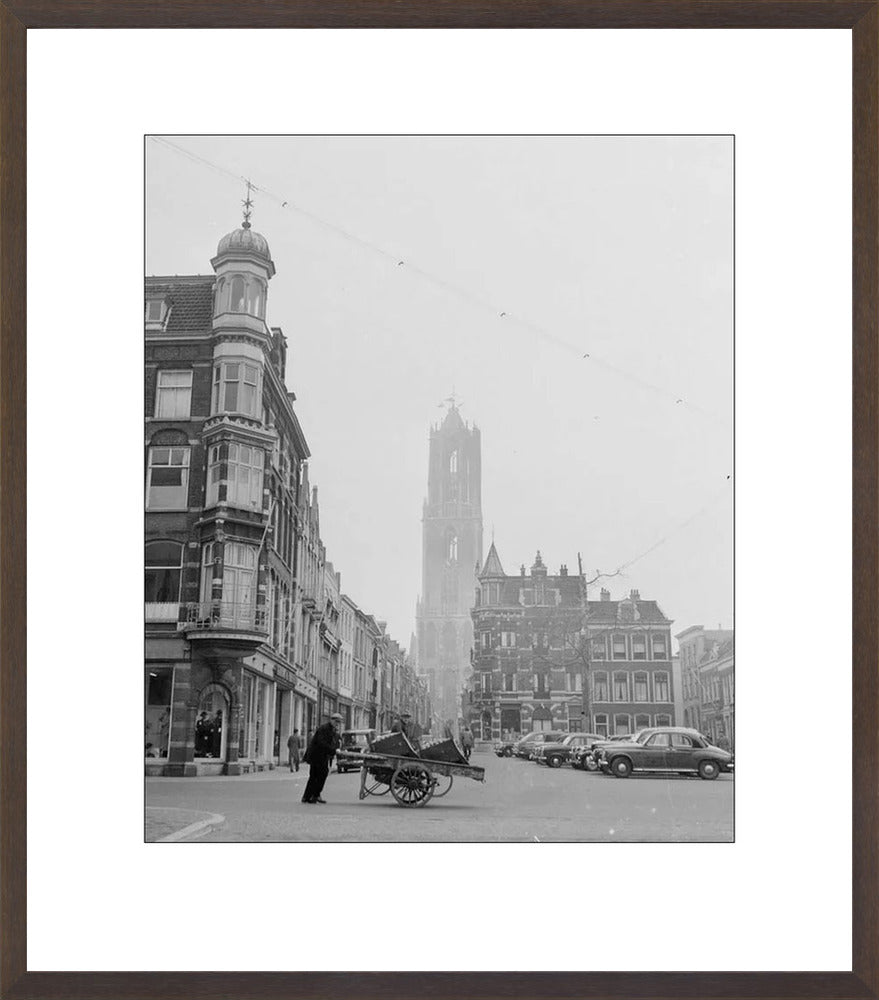 De Mariaplaats met de Domtoren - 1954