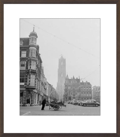 De Mariaplaats met de Domtoren - 1954