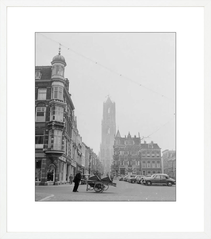 De Mariaplaats met de Domtoren - 1954