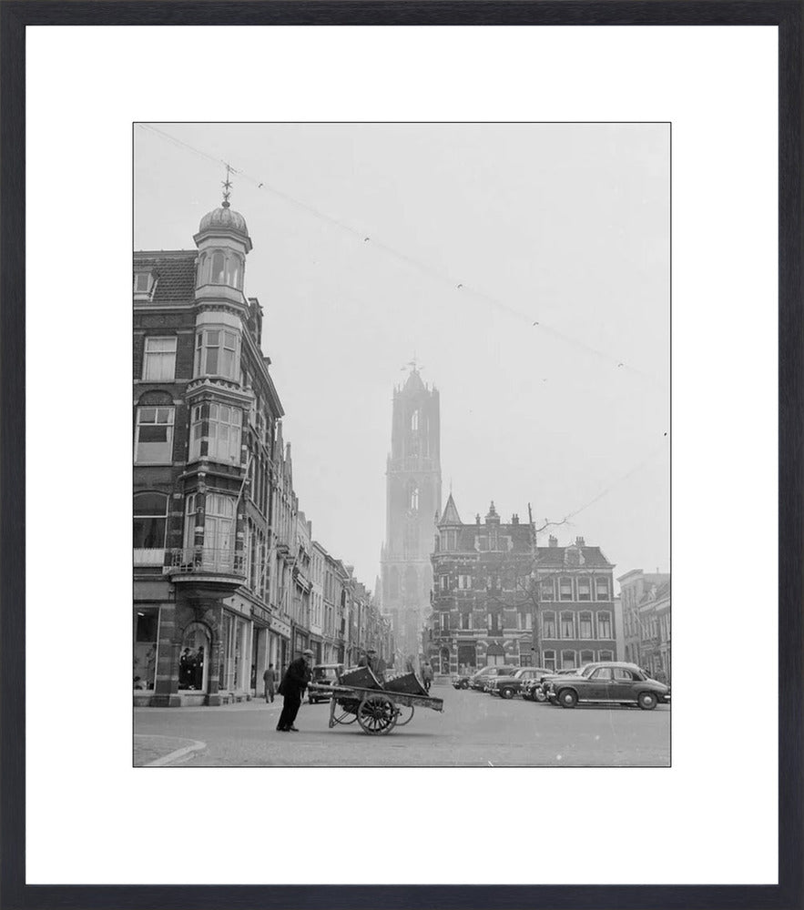 De Mariaplaats met de Domtoren - 1954