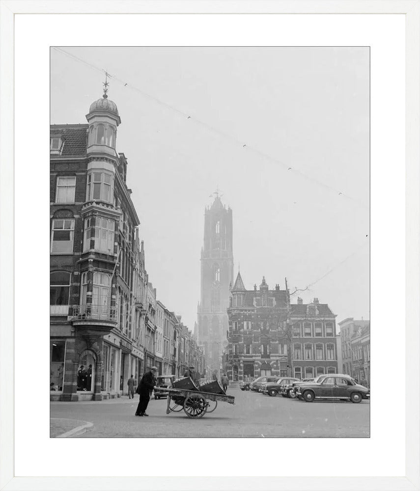 De Mariaplaats met de Domtoren - 1954