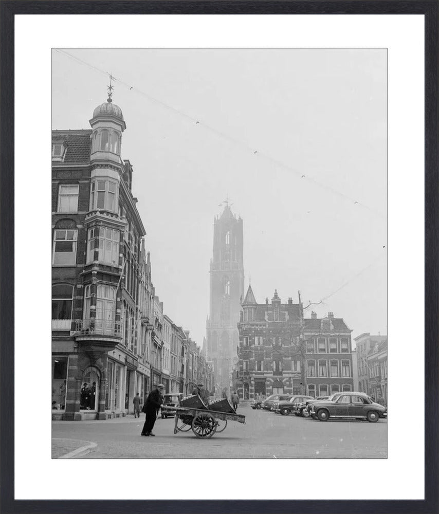 De Mariaplaats met de Domtoren - 1954