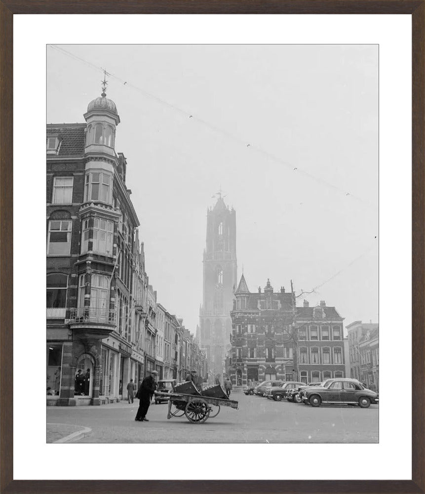 De Mariaplaats met de Domtoren - 1954
