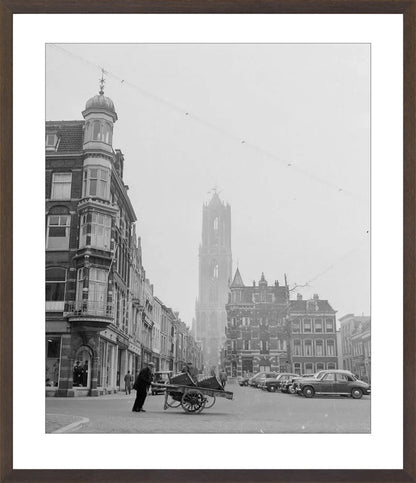 De Mariaplaats met de Domtoren - 1954