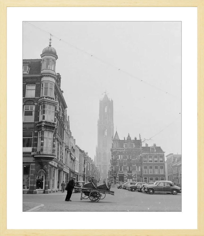 De Mariaplaats met de Domtoren - 1954