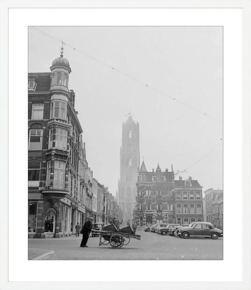 De Mariaplaats met de Domtoren - 1954