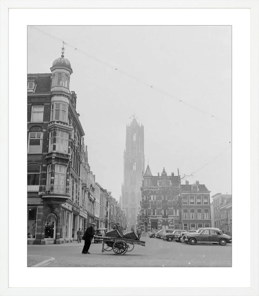 De Mariaplaats met de Domtoren - 1954