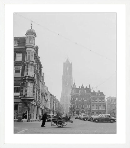 De Mariaplaats met de Domtoren - 1954