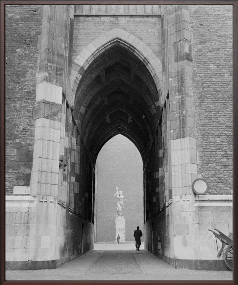 De Dom met het verzetsmonument - 1954