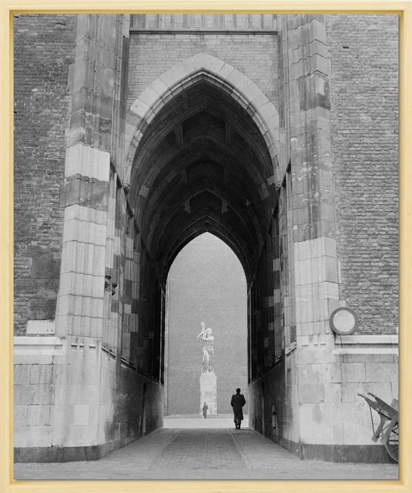 De Dom met het verzetsmonument - 1954