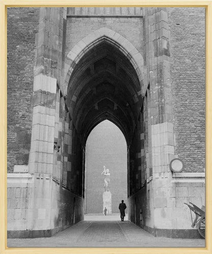 De Dom met het verzetsmonument - 1954