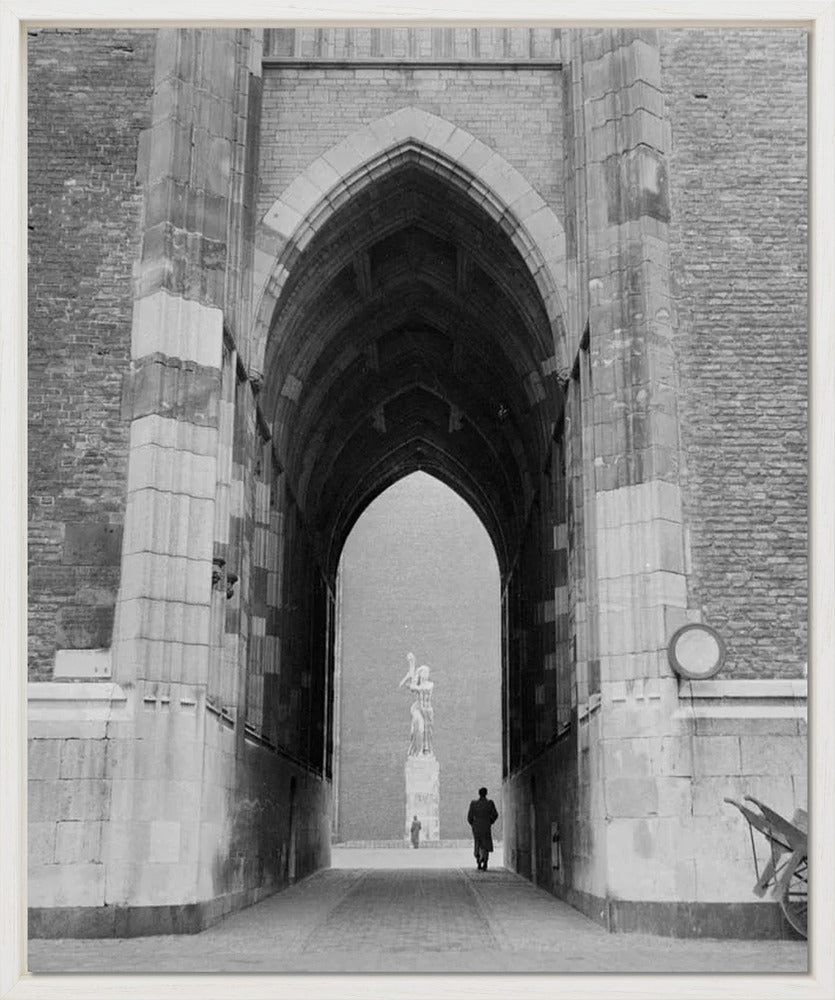 De Dom met het verzetsmonument - 1954