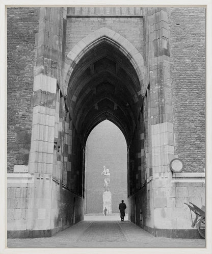 De Dom met het verzetsmonument - 1954