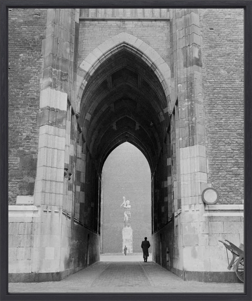 De Dom met het verzetsmonument - 1954