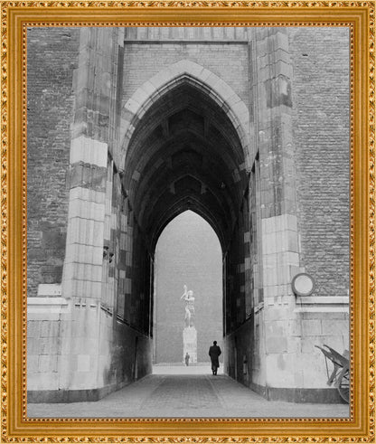 De Dom met het verzetsmonument - 1954