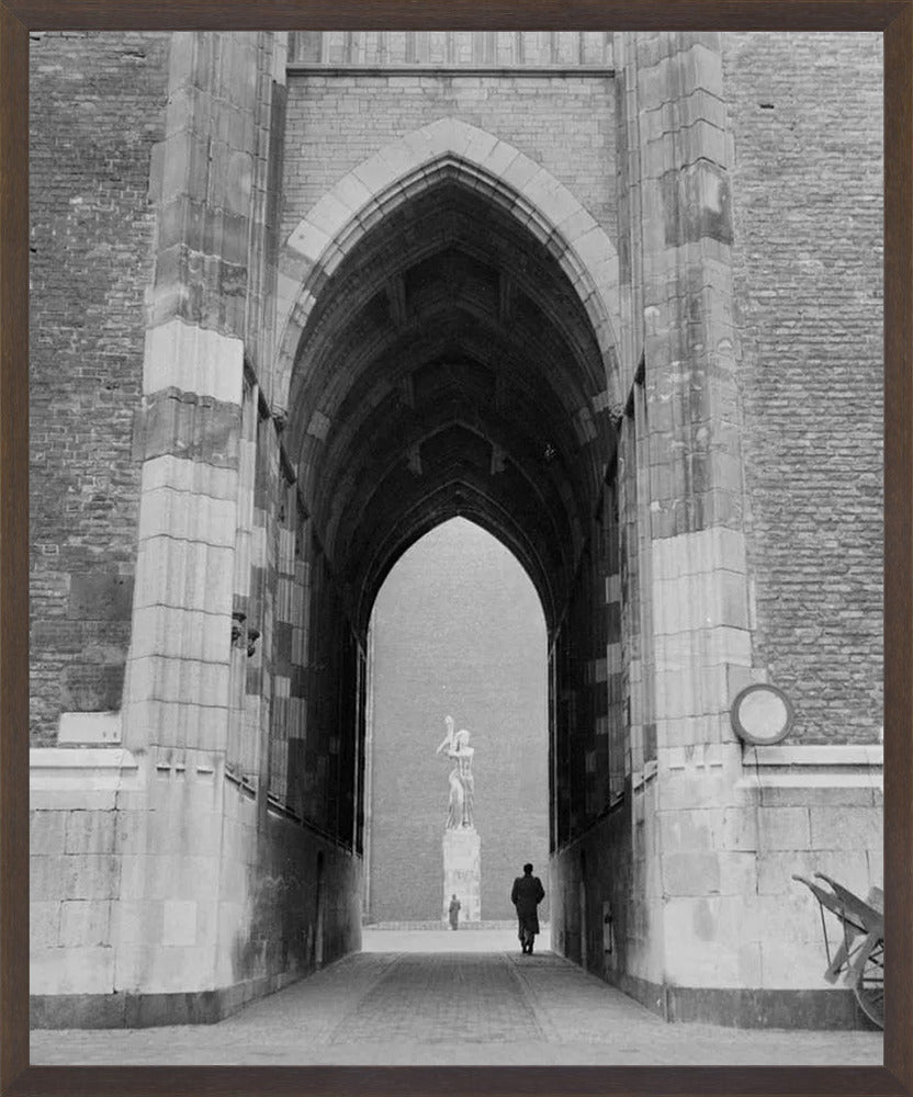 De Dom met het verzetsmonument - 1954