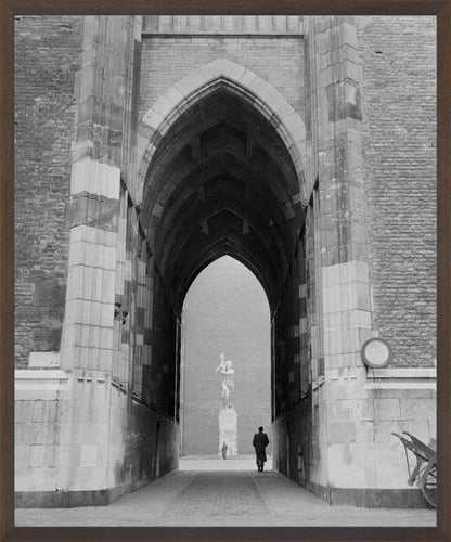 De Dom met het verzetsmonument - 1954
