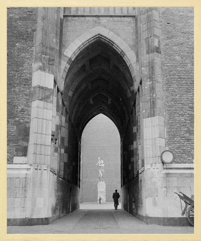De Dom met het verzetsmonument - 1954