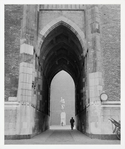 De Dom met het verzetsmonument - 1954