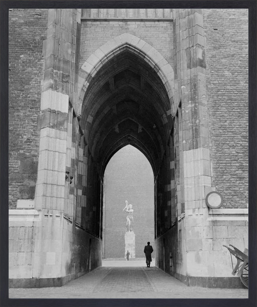De Dom met het verzetsmonument - 1954