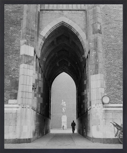 De Dom met het verzetsmonument - 1954
