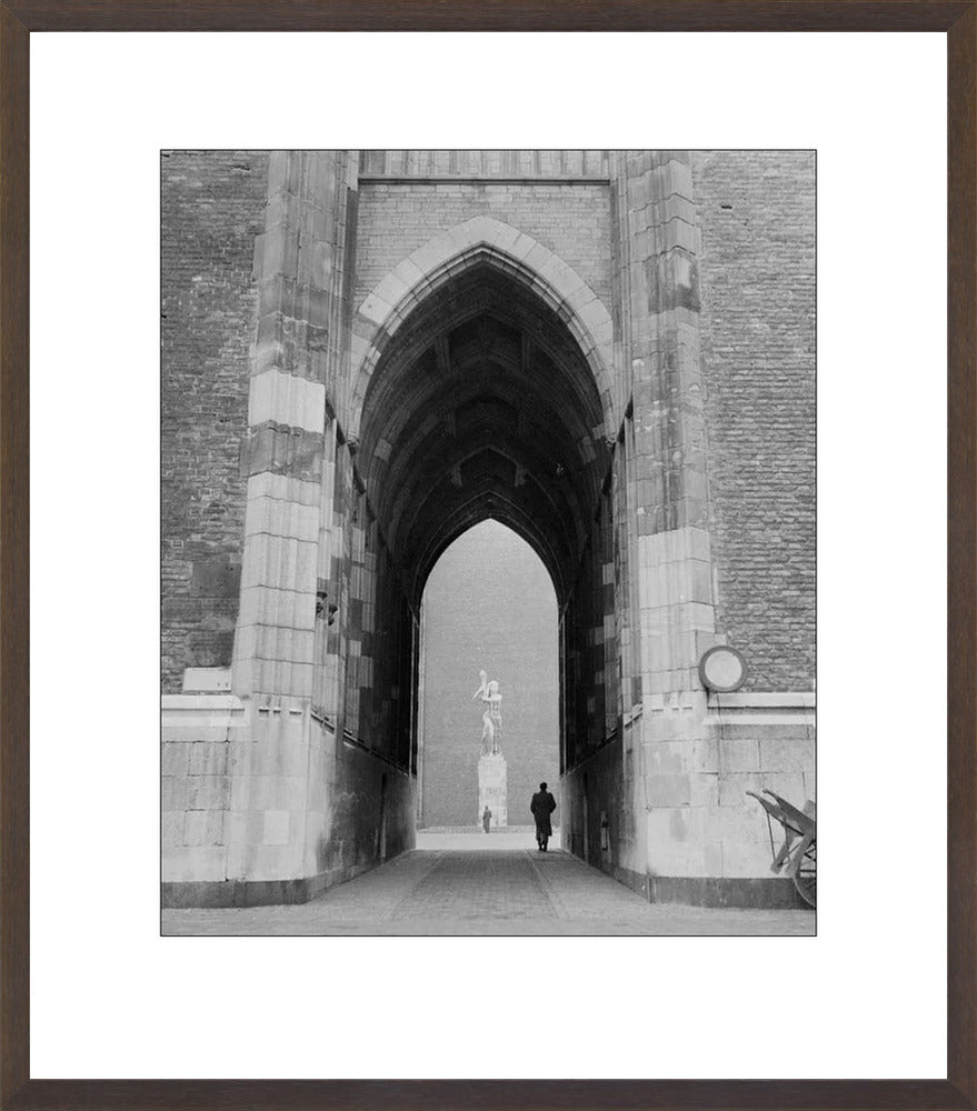 De Dom met het verzetsmonument - 1954