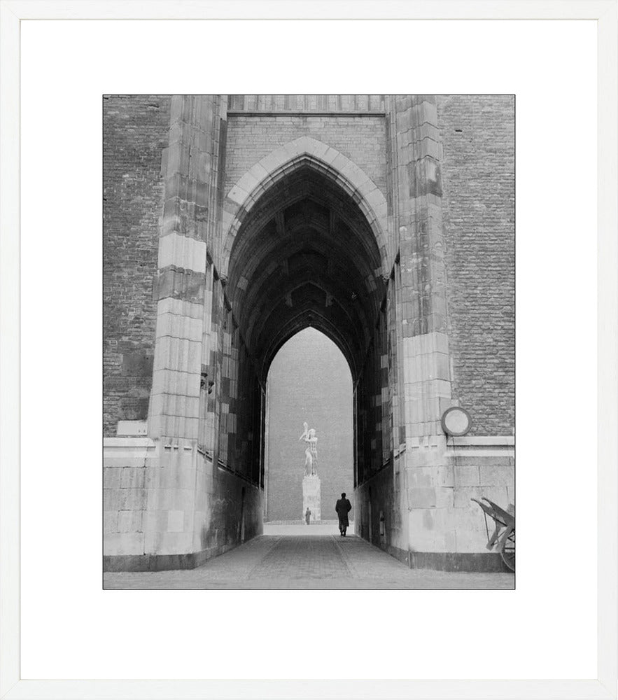 De Dom met het verzetsmonument - 1954
