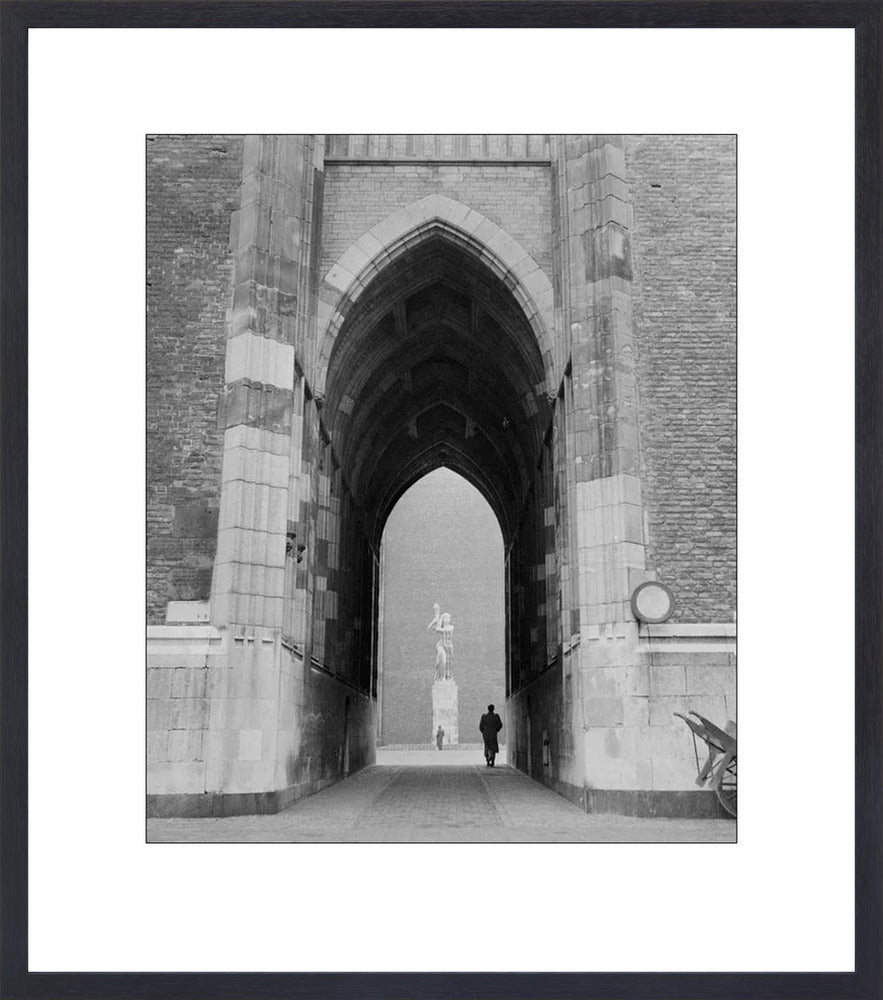 De Dom met het verzetsmonument - 1954