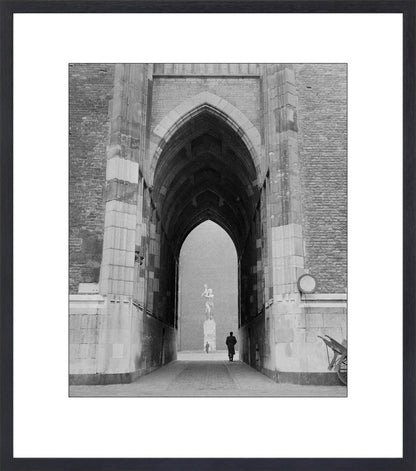 De Dom met het verzetsmonument - 1954