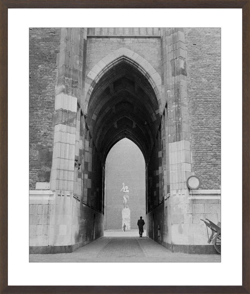 De Dom met het verzetsmonument - 1954