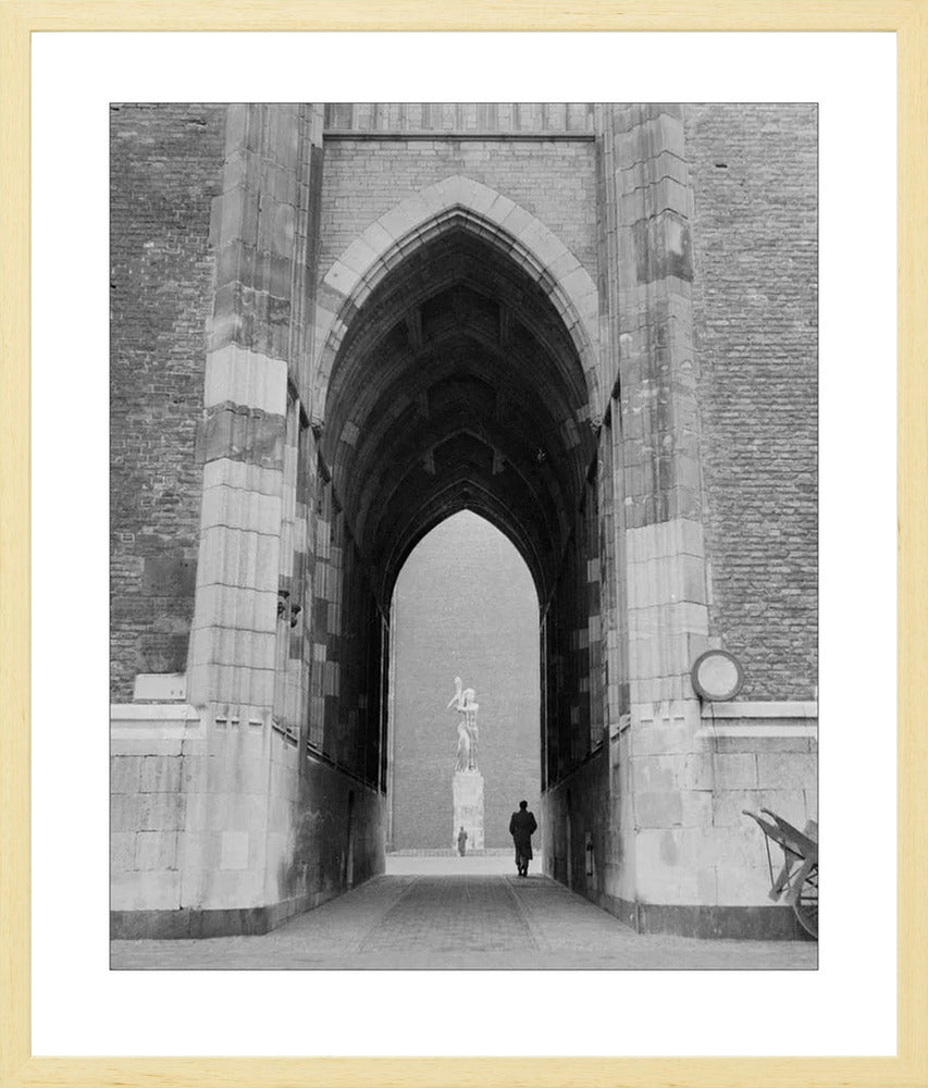 De Dom met het verzetsmonument - 1954