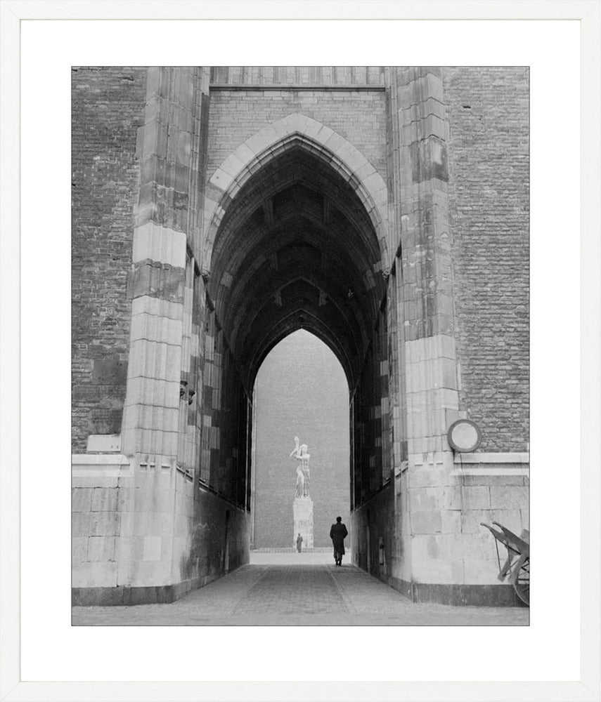 De Dom met het verzetsmonument - 1954
