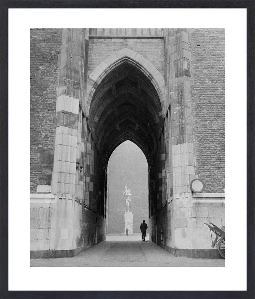 De Dom met het verzetsmonument - 1954