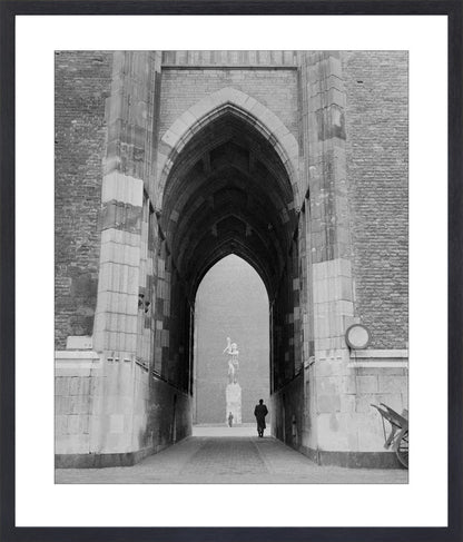 De Dom met het verzetsmonument - 1954