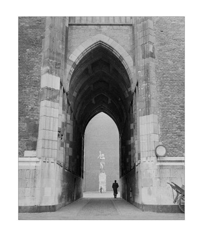 De Dom met het verzetsmonument - 1954