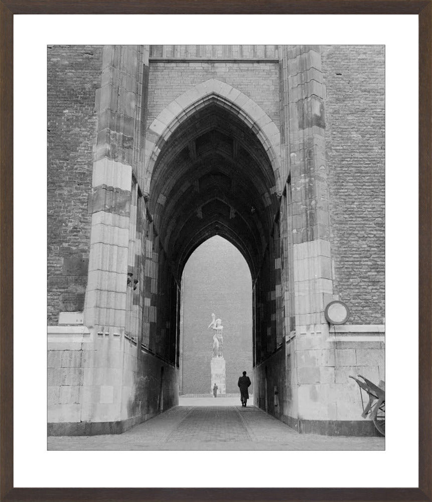 De Dom met het verzetsmonument - 1954