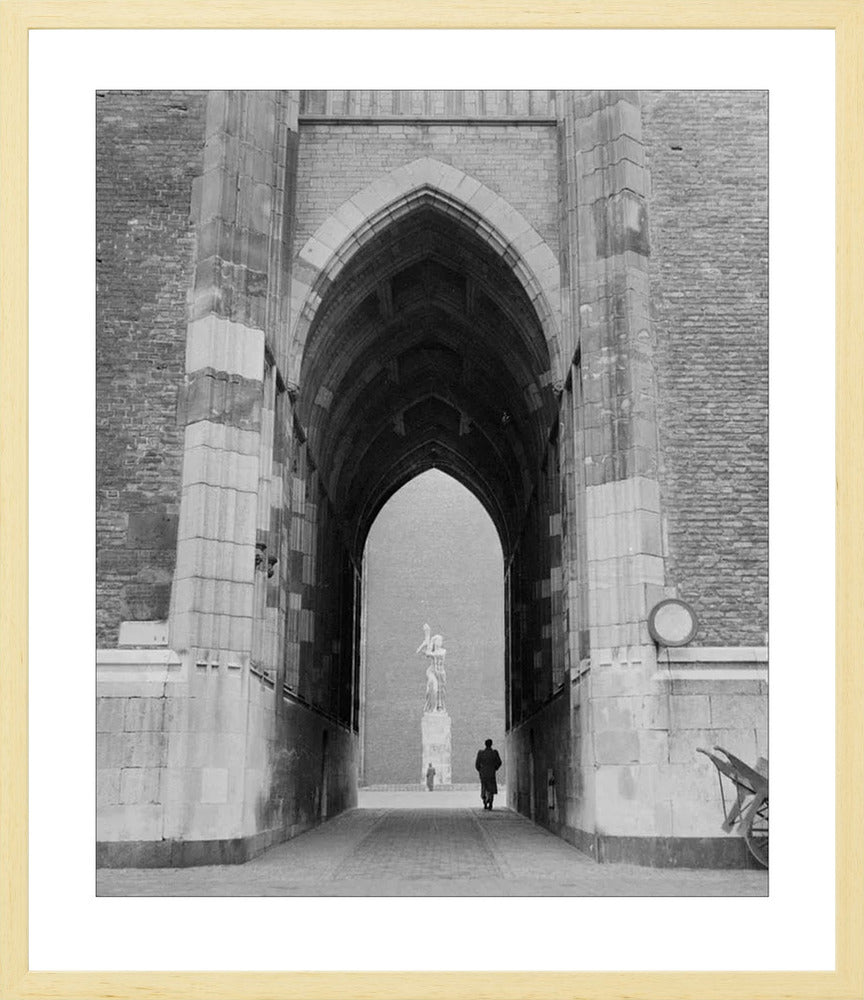 De Dom met het verzetsmonument - 1954
